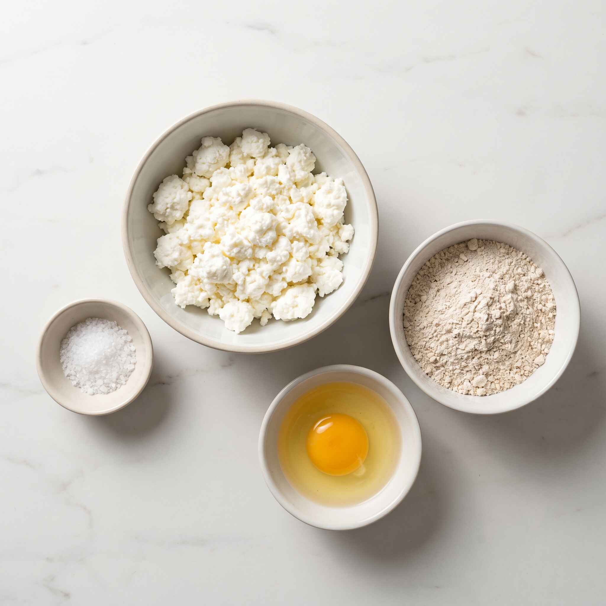 cottage cheese flatbread ingredients cottage cheese egg oat flour and salt