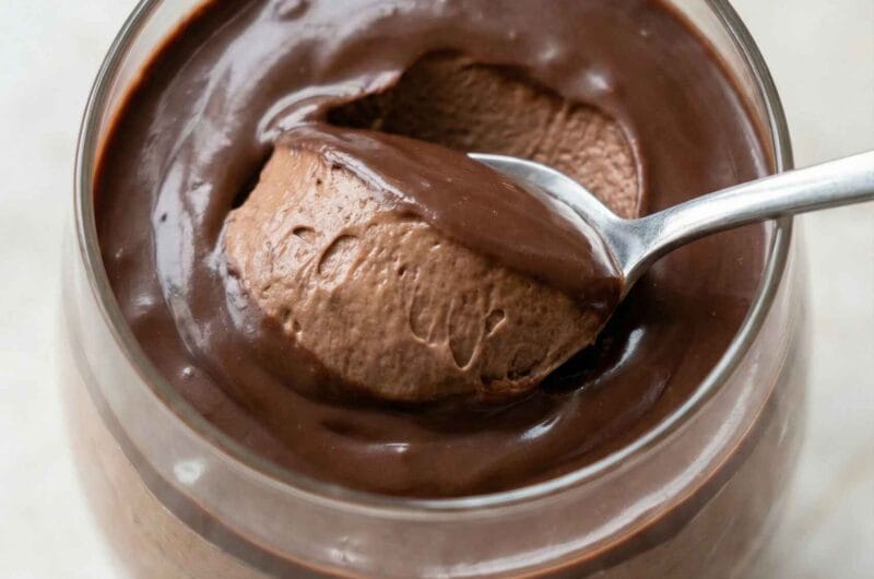 cottage cheese cheesecake no bake creamy texture with spoon showing smooth consistency