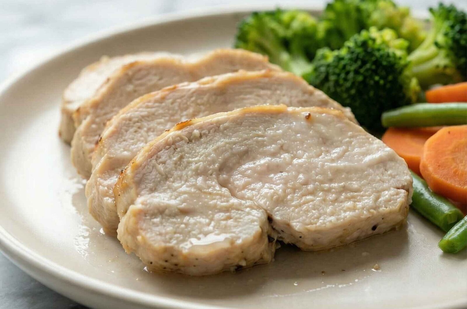 Chicken with vegetables chicken breast with vegetables high protein plate