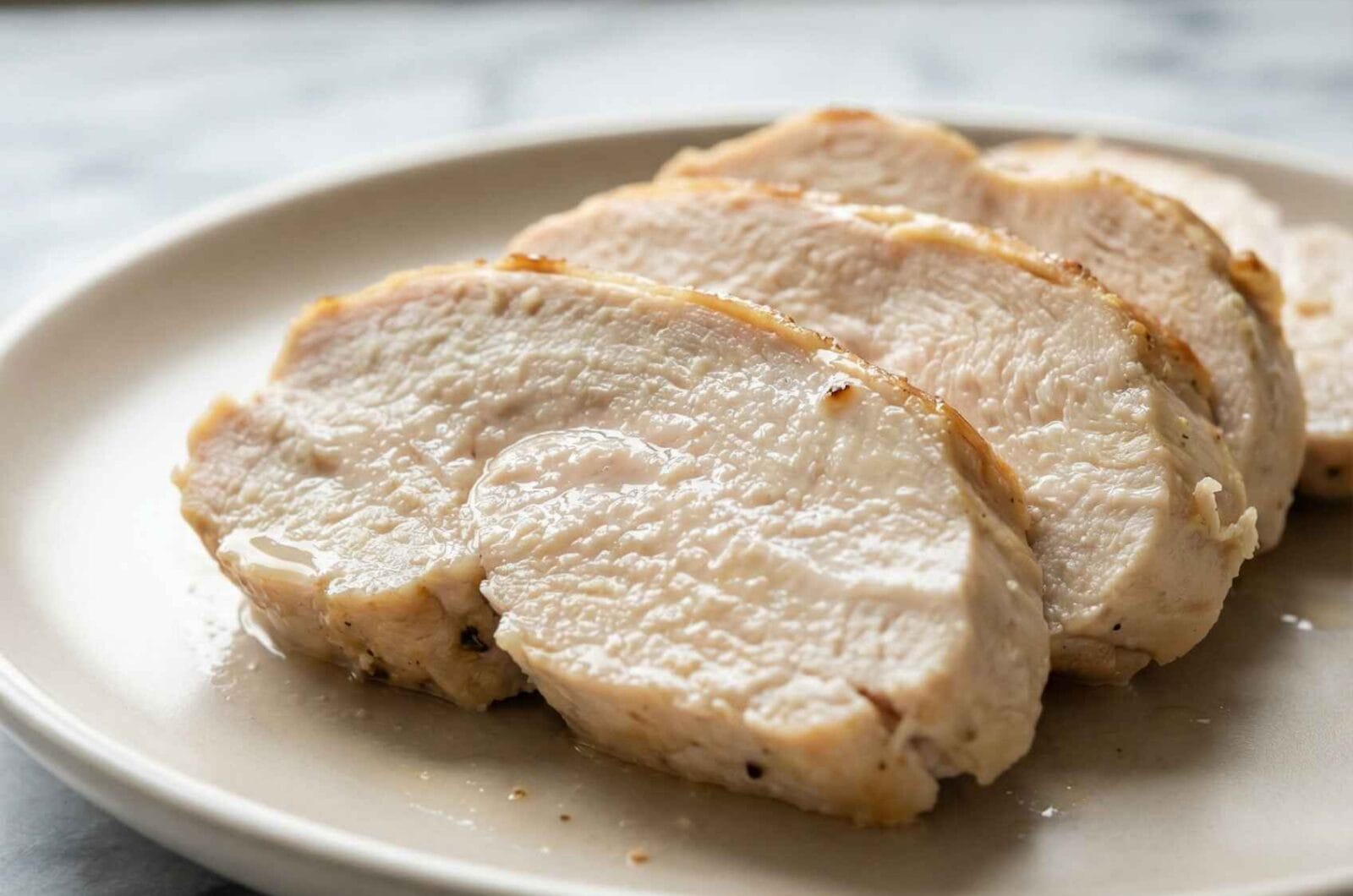 Chicken breast texture close-up sliced chicken breast close up texture